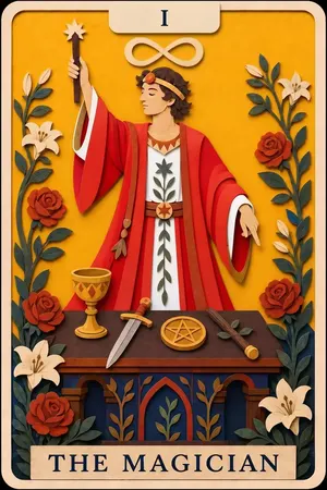 The Magician card